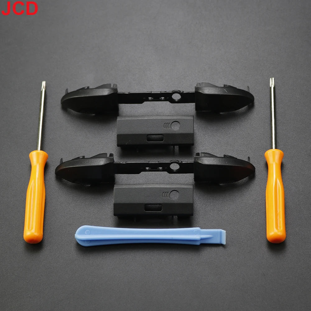 JCD 2 Sets RB LB Bumpers Buttons For Xbox Series X S Controller Trigger Button Middle Holder with Screwdriver Tool