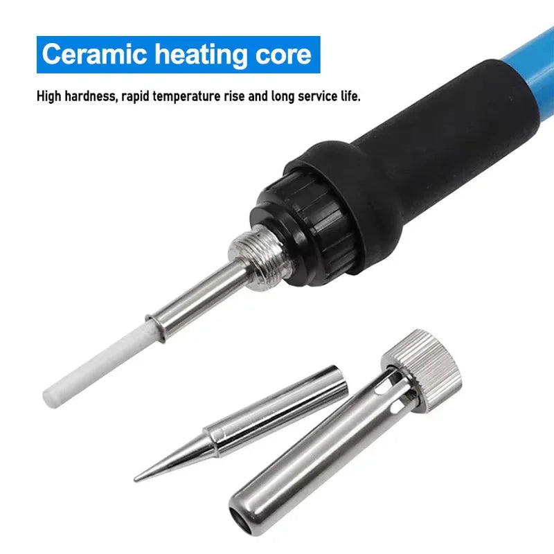 Adjustable Temperature Electric Soldering Iron 110V/220V 60W Solder Iron Tin Professional Tin Welder Electric Tin Welder Heat