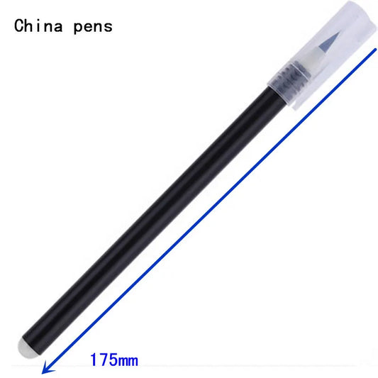 4-Size Calligraphy Pen Set - Black Ink Brush Markers For Writing, Hand Lettering, Sketching