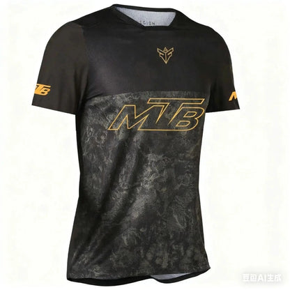 MOUNTAIN BIKE JERSEYS MOUNTAIN BIKE SHIRT OFF-ROAD SHORT SLEEVE OUTDOOR SPORTS SHORT SLEEVE PARENT-CHILD DRESS