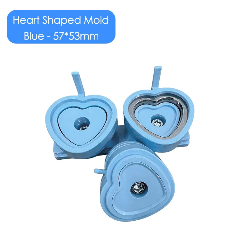25/32/37/44/58/75mm Badge Maker Molds DIY Button Badge Maker Press Machine Interchangeable Die Mould Round Badge Punching Die