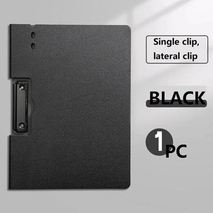 1pc A4 File Folders, Documents Organizer, Clipboard With Cover, A4 Paper Folder For Business & School, Stationery & Office Su