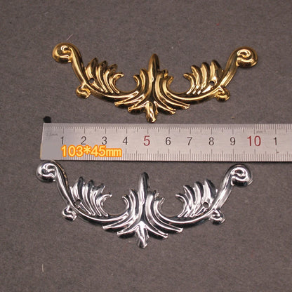 Filigree Wraps Connectors Leaf Life tree Charm for DIY Headpiece Jewelry Making Baroque Phoenix crown decoration accessories 