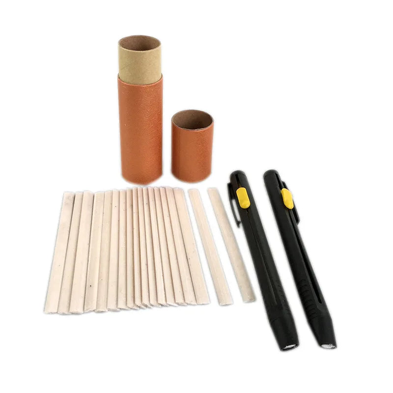 ​​Tailors Invisible Chalk Pencil Patchwork Disappearing Fabric Marker Pens for DIY Craft Sewing Marking Chalk Accessories​​