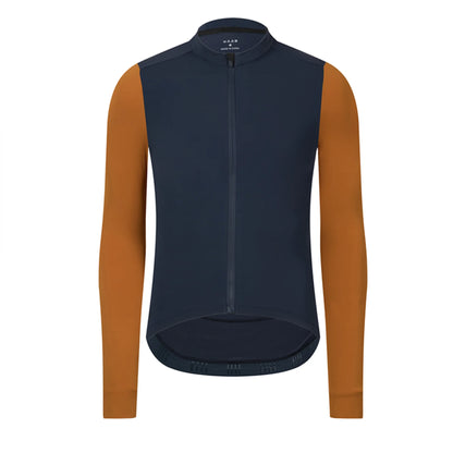 Rsantce 2024 Winter Thermal Fleece Cycling Jersey Top MTB Bike Outdoor Men's Bicycle Clothing Long Sleeve Shirt Uniform - Dar