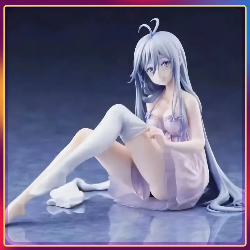 10cm 86-Eighty Six Vladilena·Milize In Pajamas Anime Girl Figure Model Statue Collection Desktop Decoration Ornament Toys Gif