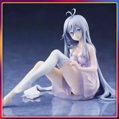 10cm 86-Eighty Six Vladilena·Milize In Pajamas Anime Girl Figure Model Statue Collection Desktop Decoration Ornament Toys Gif