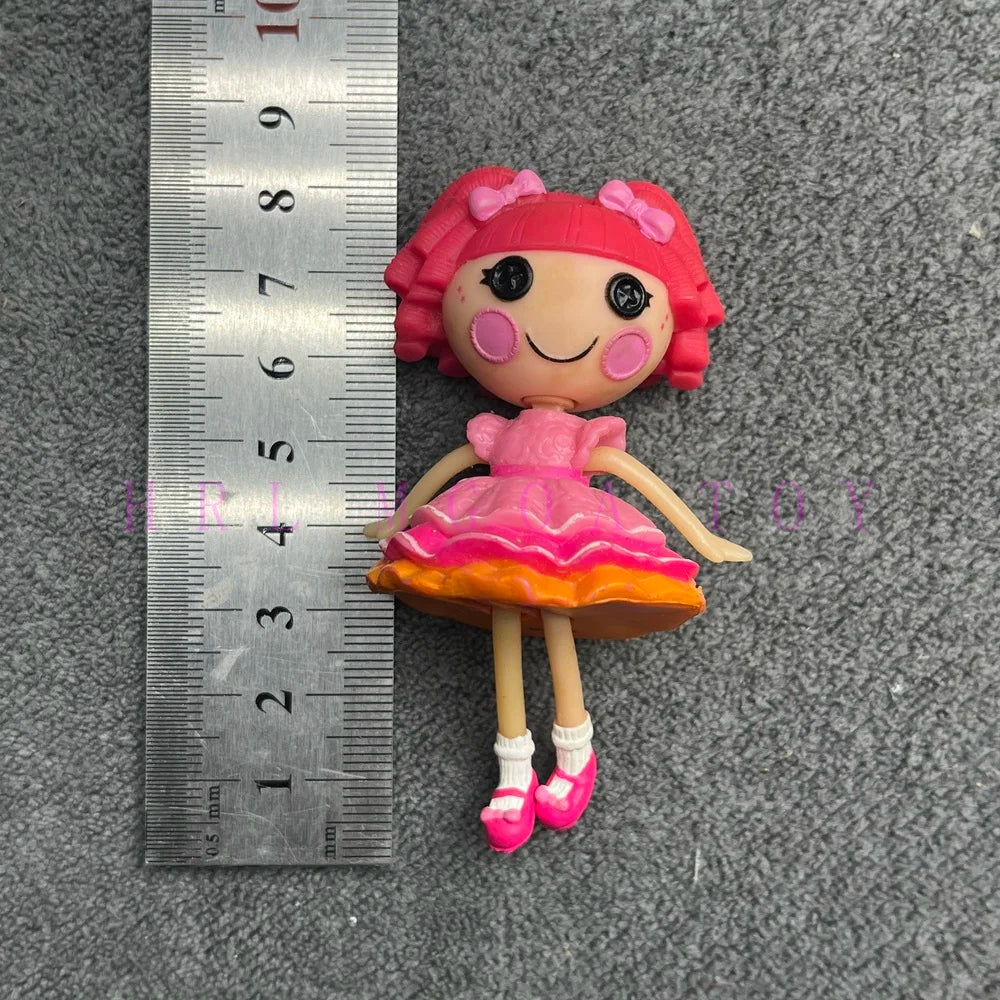 Original Lalaloopsy 8-10cm Little Sister and Pet Dolls PVC Holiday Gift Collection Pvc Toys - A30-1PC