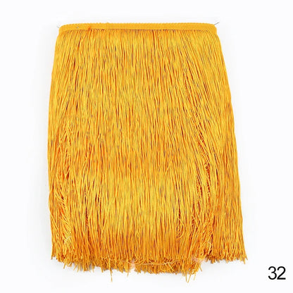 Lace Trim Fringe Tassels 2/5/10M, 30cm Long, For Curtain, Sewing, DIY Accessories - 32 / 30cm-10Yards