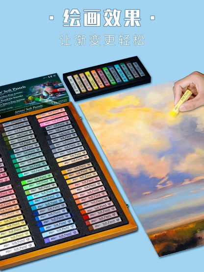 Art Supplies, Mungyo Soft Pastel Set, 48 Colors for Drawing, Blending, Art Painting Supplies, Artist Tools for Creative Proje