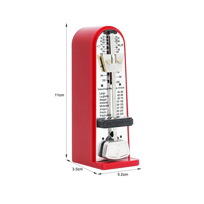 Mechanical Metronome Digital Counting Universal Metronome for Piano Guitar Bass Ukulele Drum Violin Saxophone
