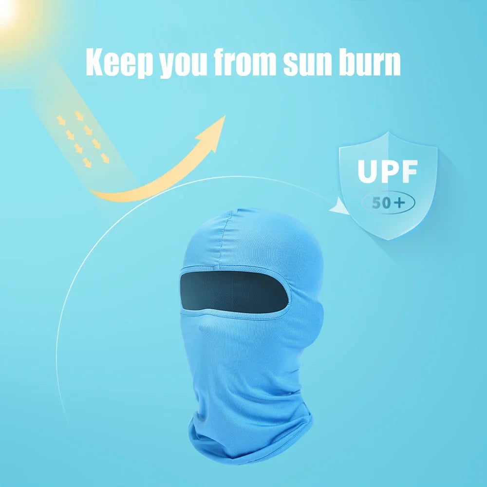 Tactical Balaclava Full Face Mask Hiking Cycling CS Camping Hunting Cap Bike Head Cover Summer Men Women Ski Mask