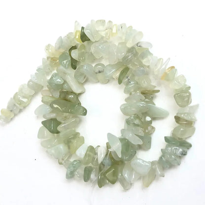 Natural Stone Chips Beads 5-8mm Irregular Gravel Crystal Quartz For Jewelry Making Freeform Beads Diy Necklace Bracelet 15'' 