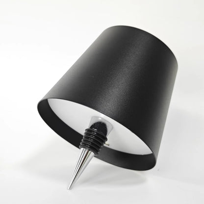LED Bottle Table Lamp Touch 3 Colors Rechargeable Portable Desktop Decoration Lamp For Bar Restaurant Camping Atmosphere Deco