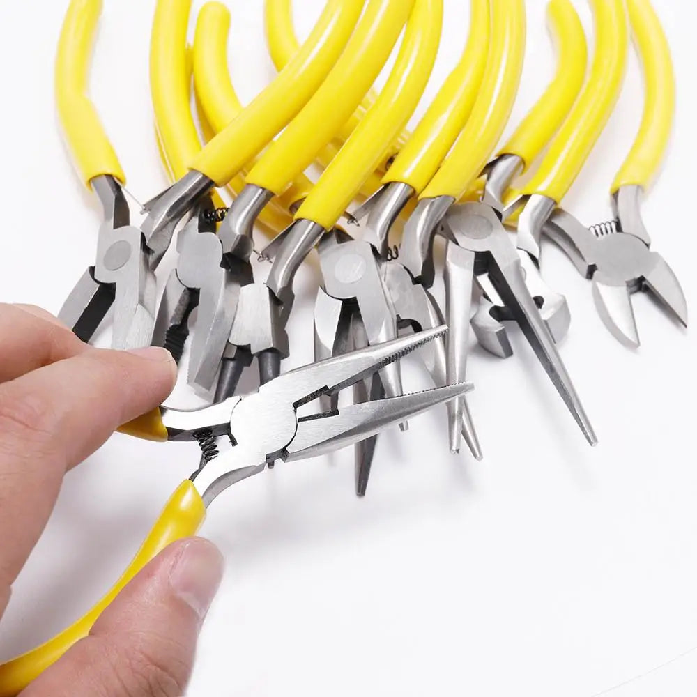 Multifunctional Hand Tools Jewelry Pliers Equipment Round Nose End Cutting Wire Pliers For Jewelry Making Handmade Accessorie