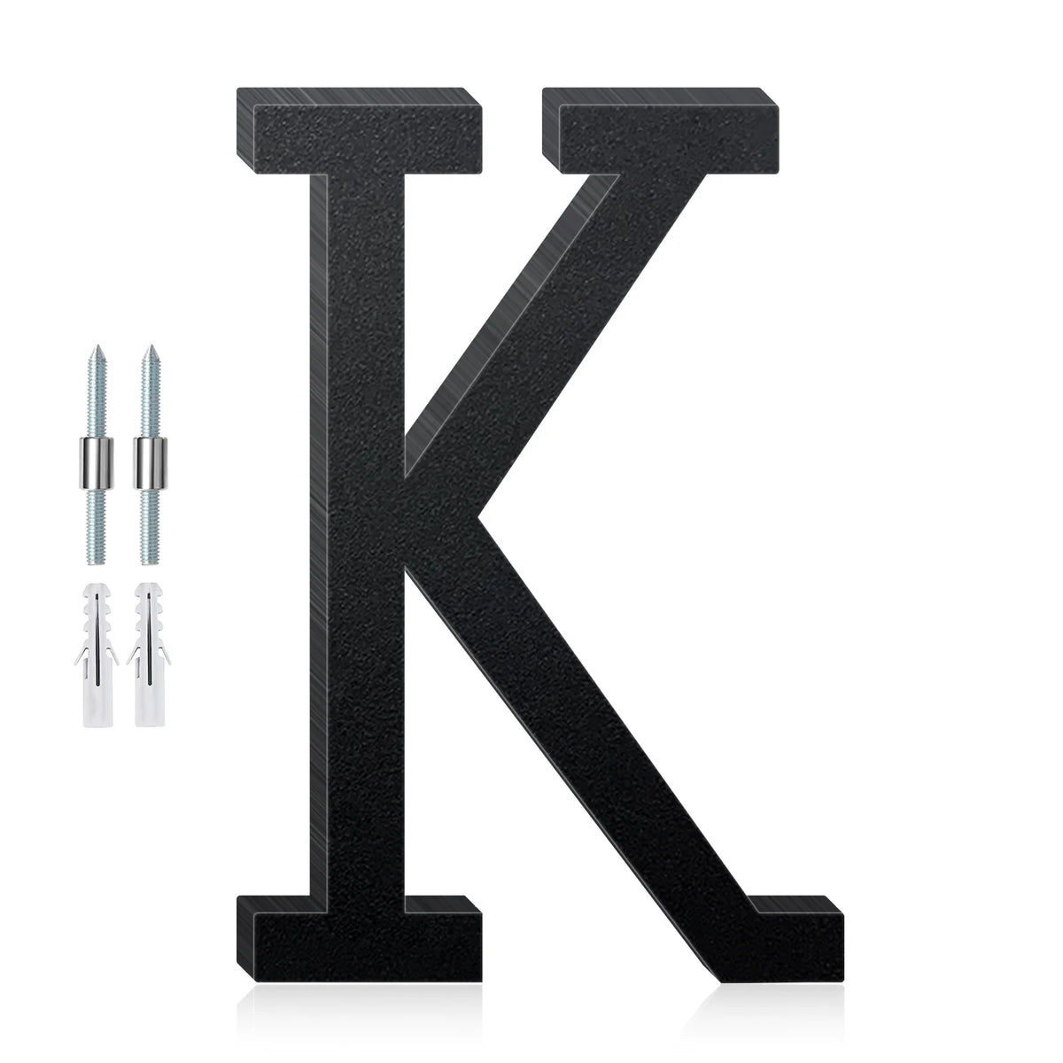 3-12inch Floating Aluminum House Numbers, Modern Metal House Address Numbers Letters, Aluminum Address Letters for Outside - 