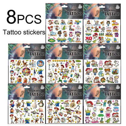 Toy Story Party Decoration Tableware Paper Plates Party Favors Gift Tablecloth BirthdayParty Supplies Toys Stamp Bracelet - 8