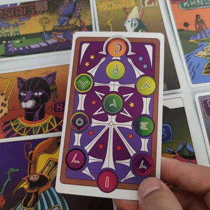 10.3*6CM JoJo Tarot Cards Deck Card Game 84 pcs