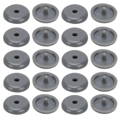 5/10pcs Car Safety Seat Belt Stopper Buckle Auto Seat Belt Spacing Limit Stop Plastic Anti-slip Seat Belt Stop Button - Gray 