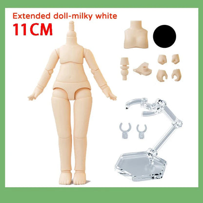 Original YMY 2nd Generation Body Doll Spherical Removeable Joint Body Doll For Penny, GSC, Molly, Obitsu 11, NendoroidS Head 