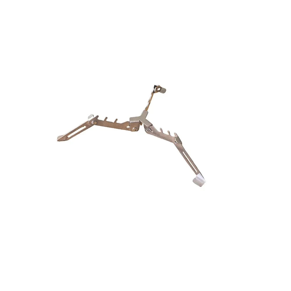 Outdoor Gas Cylinder Holder Camping Foldable Burner Holder Stove Tool Bottle Holder Gas Cylinder Tripod Outdoor Picnic Tool -