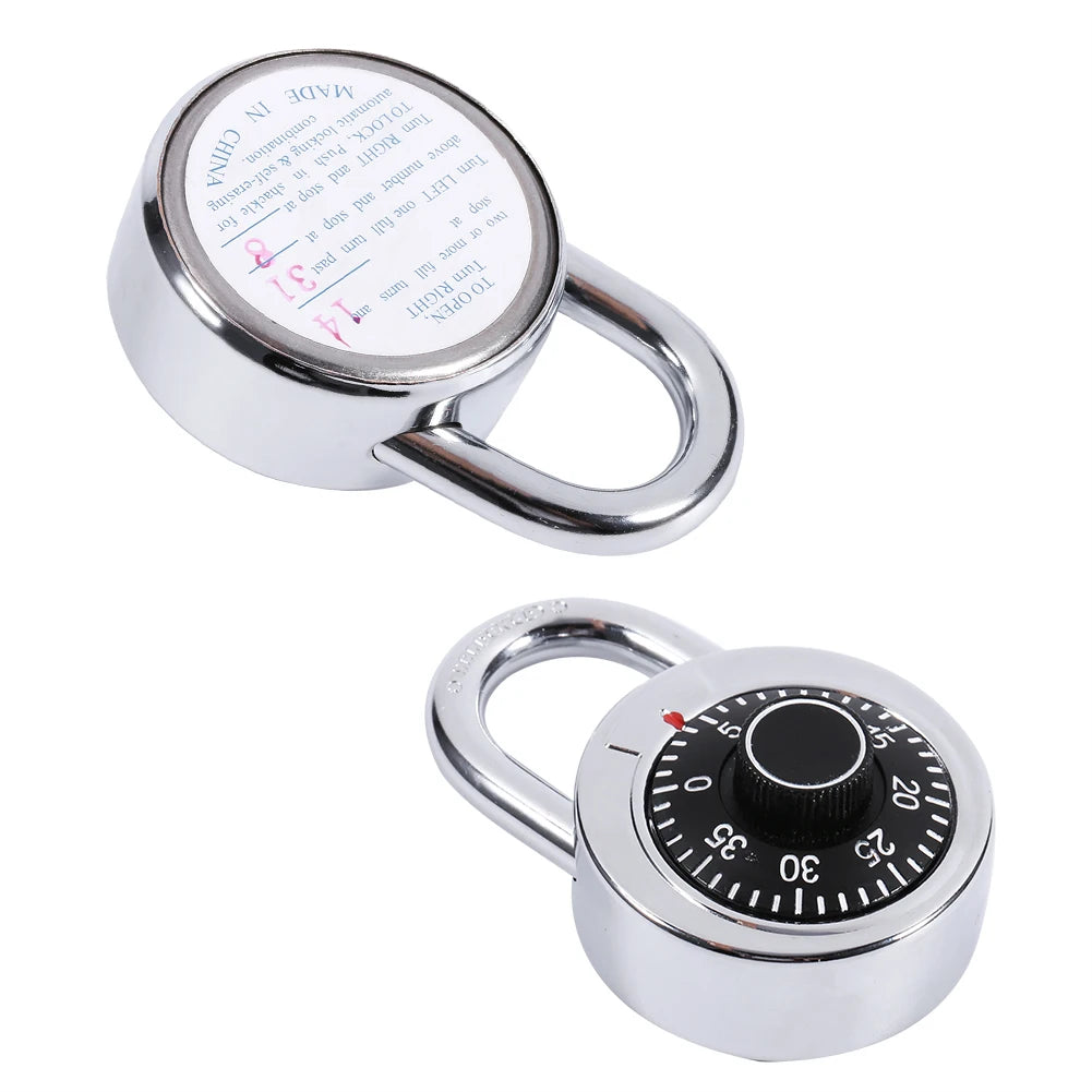 Combination Padlock padlock Padlock Digit Combination Lock Round Dial Number Luggage Suitcase Security