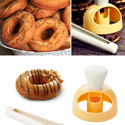 Donut Cake Mold DIY Creative Doughnuts Kitchen Tools Cooking Cutter Food Desserts Bread Pastry Chocolate Maker Baking Tool De