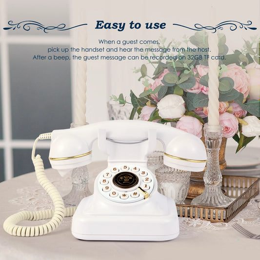 Audio message book phone wedding guest voice blessing message book banquet voice check-in message phone birthday party celebr