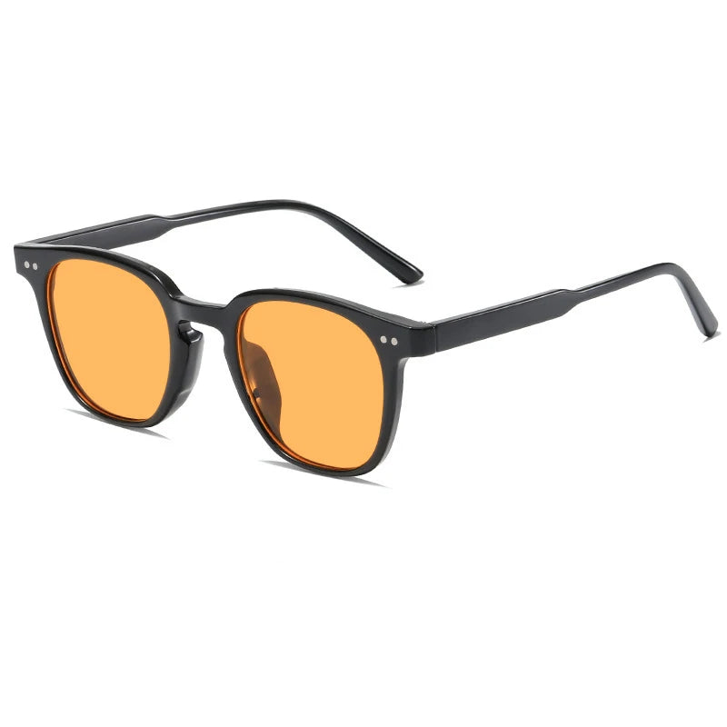 New Vintage Square Sunglasses Women Men Small Round Sun Glasses Female Small Eyewear Sunglasses for Male Female