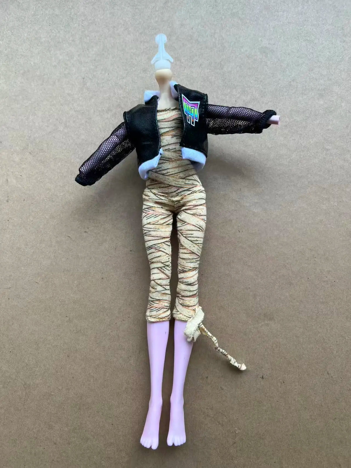 1/6 Slim Monster Doll DIY Dressing Set Colorful Dancing Doll Outfit Coat T-Shirt Pants Skirt Creative Play Doll Accessories