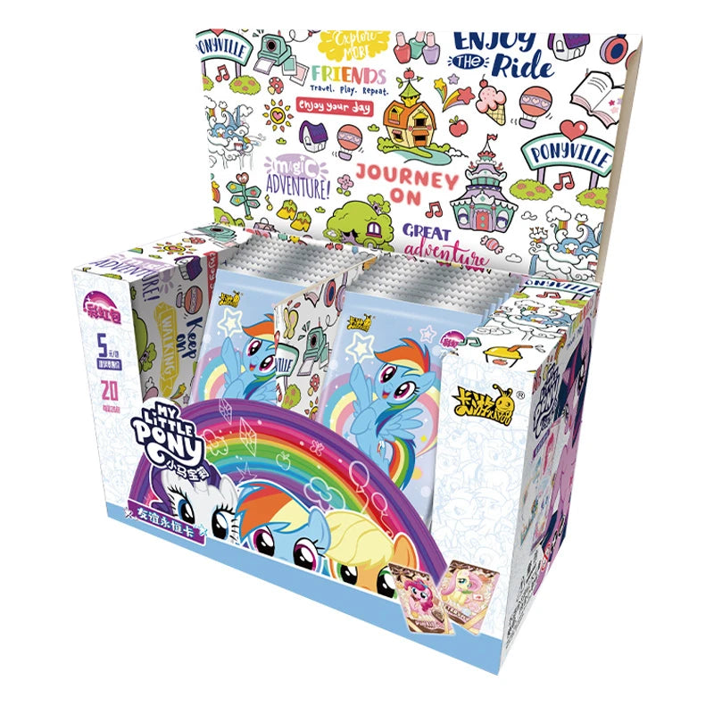 KAYOU Genuine My Little Pony Card 40th Anniversary Limited Friendship Eternal Card Rare SC SGR Cards Toy Gift Princess Card -