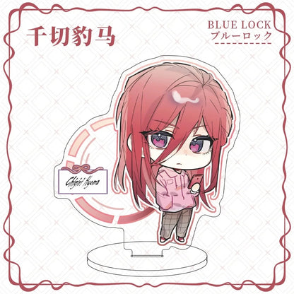 Anime BLUE LOCK Figure MICHAEL KAISER Itoshi Sae Rin Itoshi Acrylic Stand Model Plate Desk Decor Birthday Gift Toy - LG420