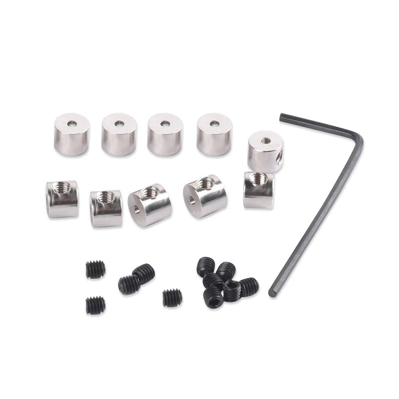 10pcs Pin Locking Backs Pin Locks Backs Locking Pinbacking Pinback Clasp with Wrench for Insignia Name Tag Landyards Badge - 