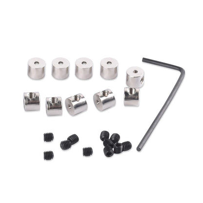 10pcs Pin Locking Backs Pin Locks Backs Locking Pinbacking Pinback Clasp with Wrench for Insignia Name Tag Landyards Badge - 