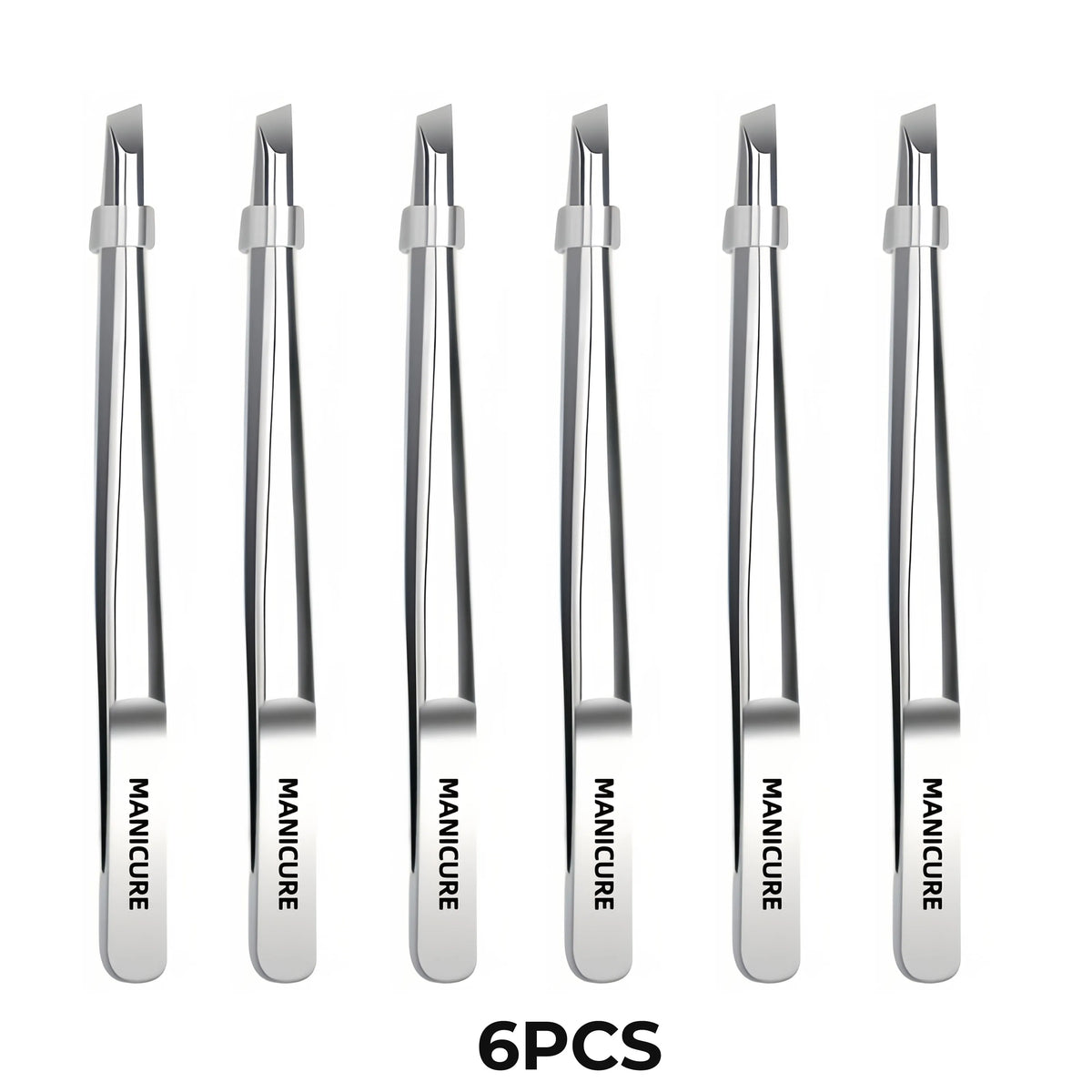 Stainless Steel Tweezers Tool Suitable for Eyebrow Eyelash Application Beard & Mustache Trimming False Eyebrow Applicator Gif