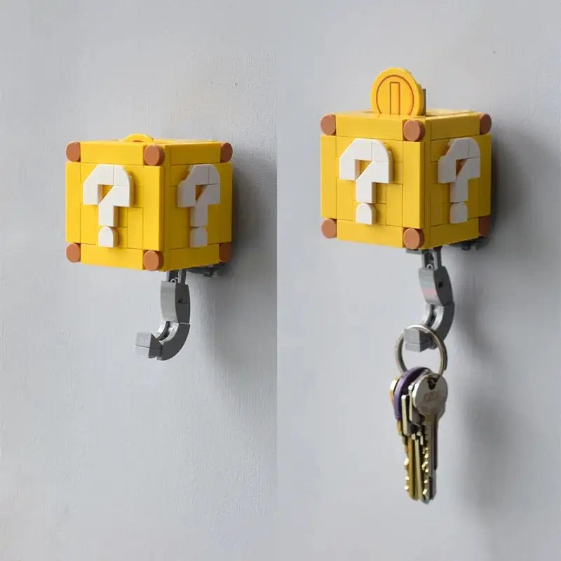 141pcs/set Coin Building Blocks Keychain Set - DIY Pendant with Unique Design, Perfect Christmas Gift Collectors