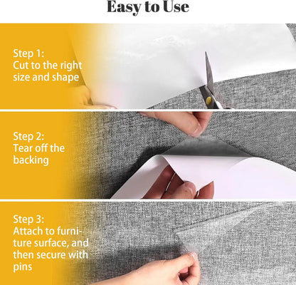 Generic Cat Scratch Furniture Protector Thick Vinyl Couch Protector Clear Self-Adhesive Cat Tape for Furniture Sofa Door Wall