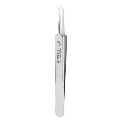 German Ultra-fine No. 5 Cell Pimples Blackhead Clip Tweezers Beauty Salon Special Scraping & Closing Artifact Acne Needle Too