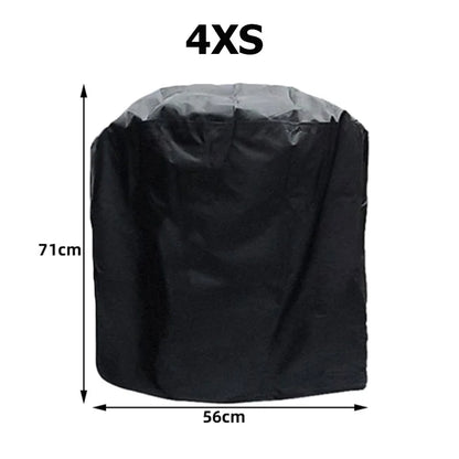 5 Size BBQ Grill Barbeque Cover Anti-Dust Waterproof Weber Heavy Duty Charbroil BBQ Cover Outdoor Rain Protective Barbecue Co