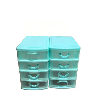 4-Layer Drawer-Style Jewelry Storage Box, Rhinestone Storage Box, Transparent Earring Storage Box