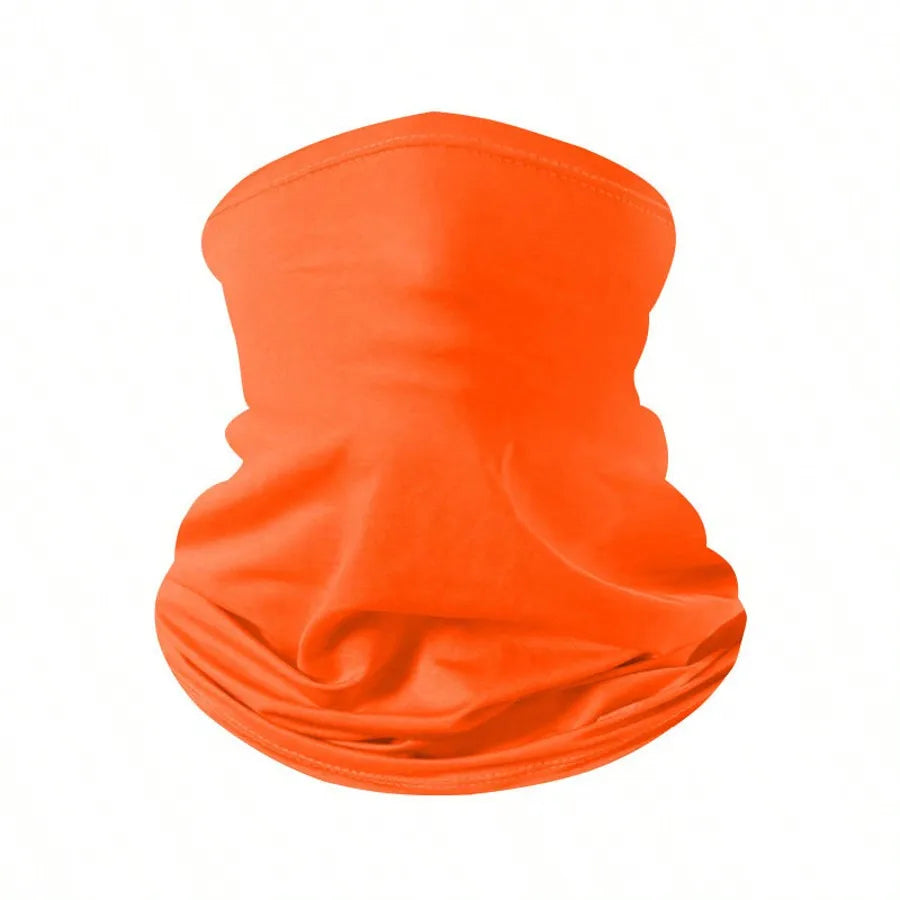 Outdoor Ice Silk Sun Protection Bib Spring and Summer Motorcycle Neck Cover Sports Magic Bandana Riding Mask Full Face - ORAN
