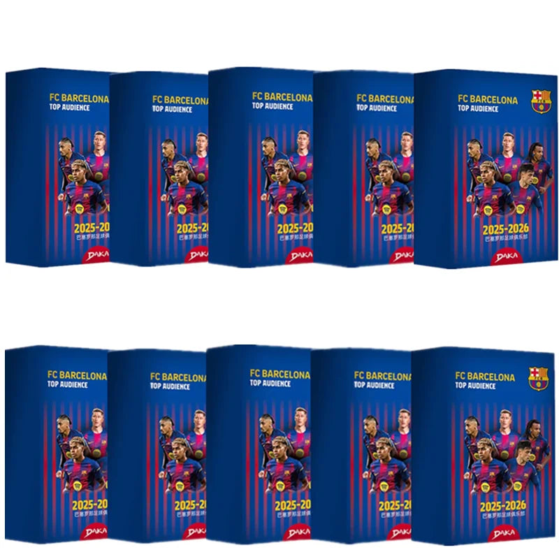 2025-26 Daka Collection Card Messi Yamal Mbappe Football Real Madrid Barcelona Manchester Juventus Ale Milano Star Player Car