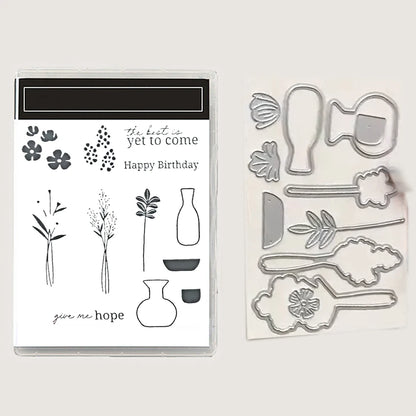 Spring 2026 April New Arrivals Stamp Dies Opulent Oasis Boutique Blossoms Thanks Man DIY Greeting Scrapbook Molds Mother's Da