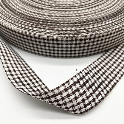 5Yards New 25mm Plaid Cotton Ribbon Wedding Christmas Decoration DIY Sewing Fabric Handmade Bow Ribbon Flower Gift Packaging
