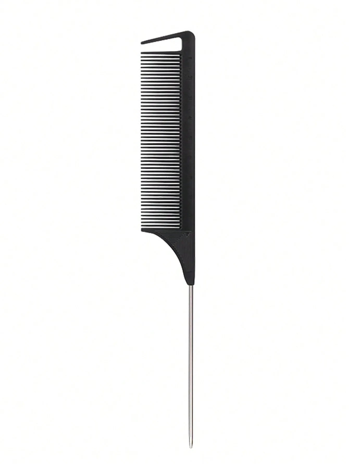 stainless steel pointed tail hair, hair comb hair brush salon hair styling tool hair comb, Special for real hair wigs - KeDuD
