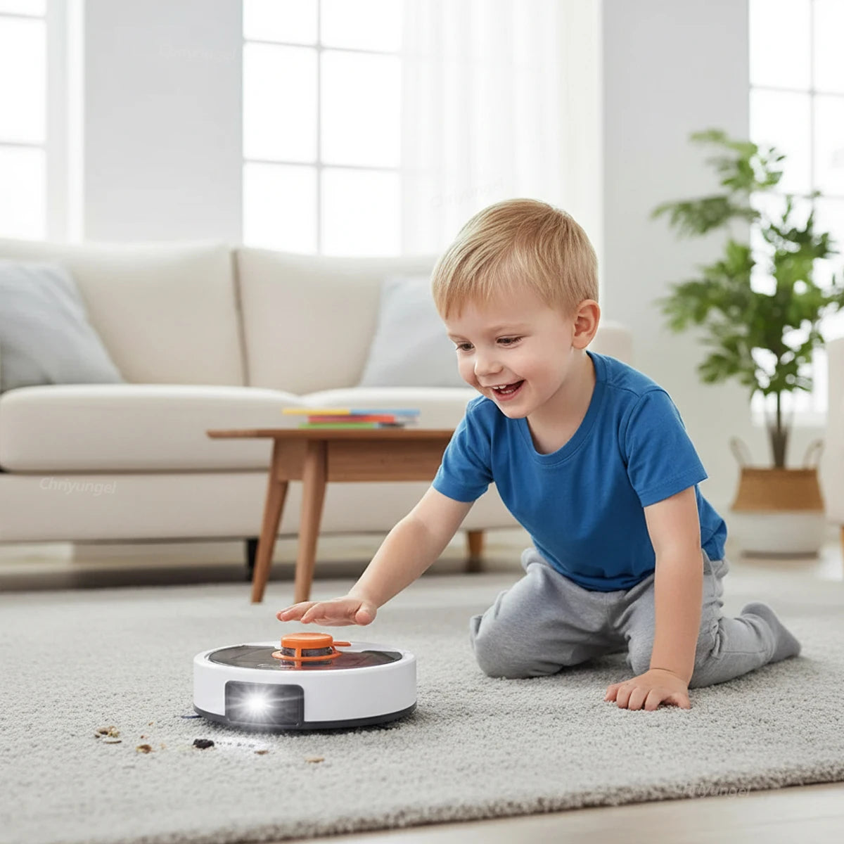 Kids Simulation Electric Vacuum Cleaner Toy Set Housekeeping Role Play Educational Toys for Toddlers Perfect Gift for Girls B