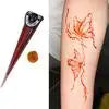 Tattoo Stickers English Word Waterproof Long Lasting Realistic Transfer Temporary Black Letters Feather Body Art For Men Wome