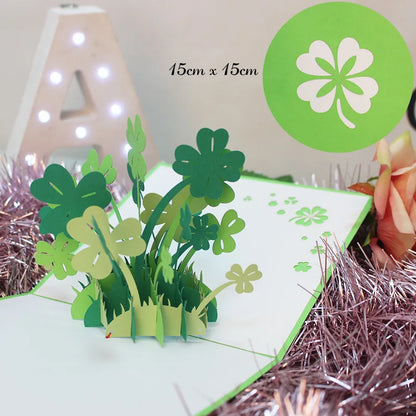 3D Pop Up Flower Greeting Cards Wedding Card Anniversary Thanksgiving Valentines Day Birthday Gift Thank You Card Handmade Ca