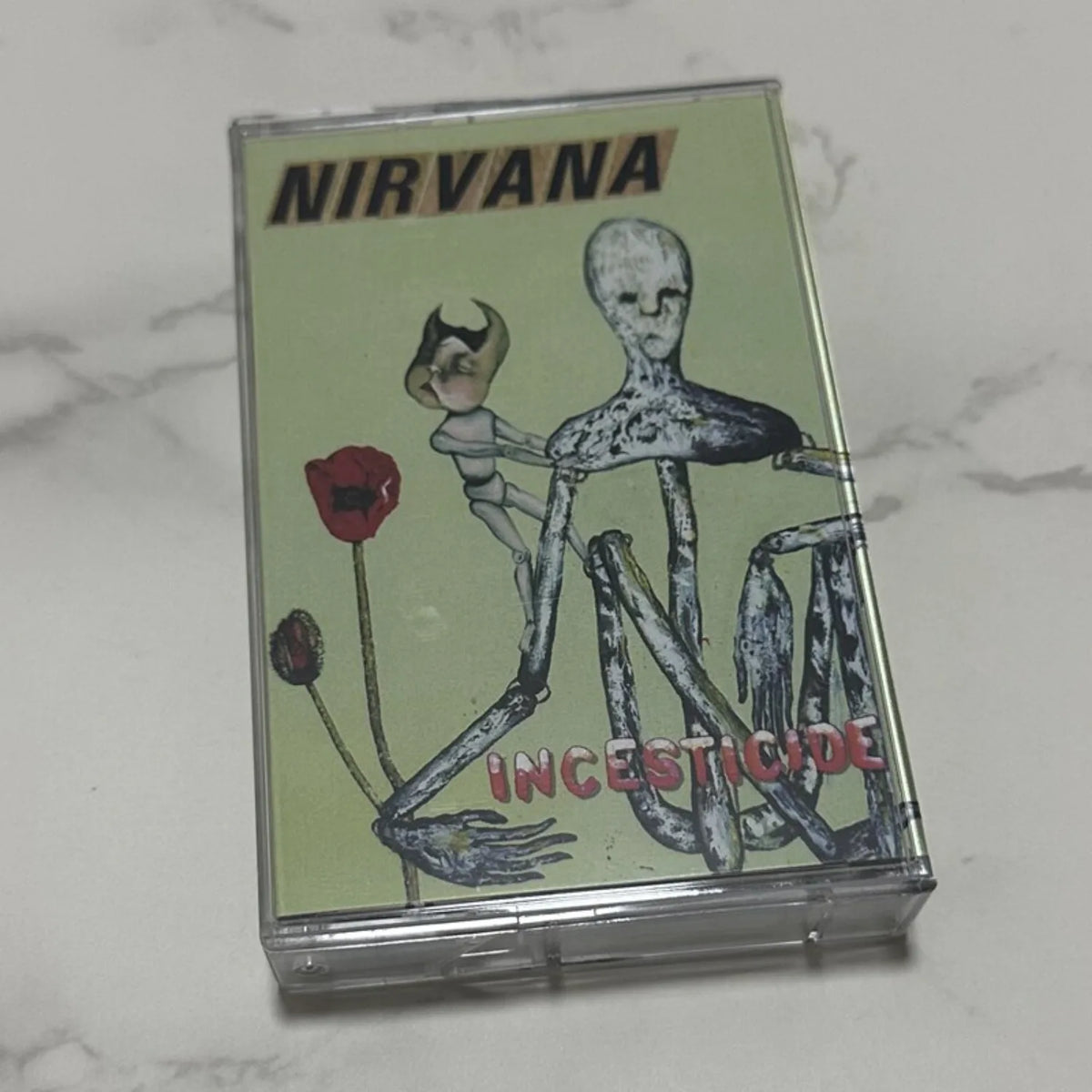 Complete Album Collection Cassette Tape Alternative Rock Vintage Analog Audio Collectible for Fans Home Art Decor - INCESTICI