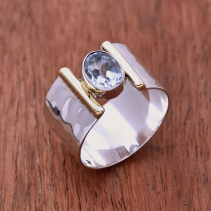 Vintage Trend Setting Zirconia Wide Face Geometric Women's Ring Niche Design Holiday Jewelry Accessories Gifts